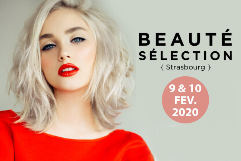 affiche salon Beauté Sélection 2020 à Strasbourg