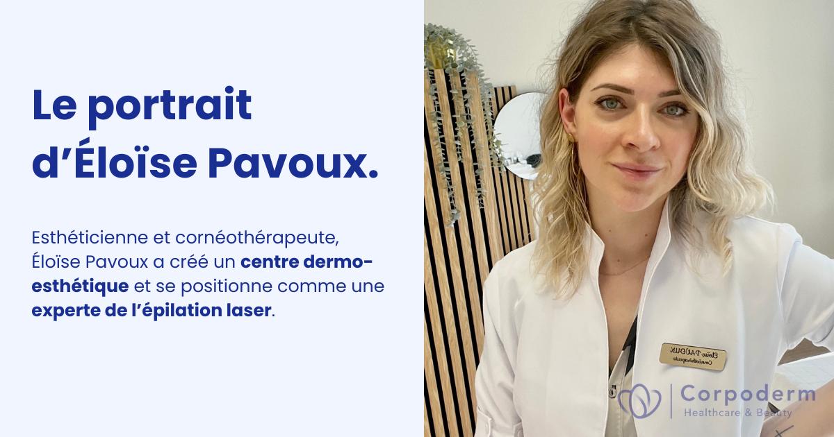 vignette portrait de l'esthéticienne Éloïse Pavoux