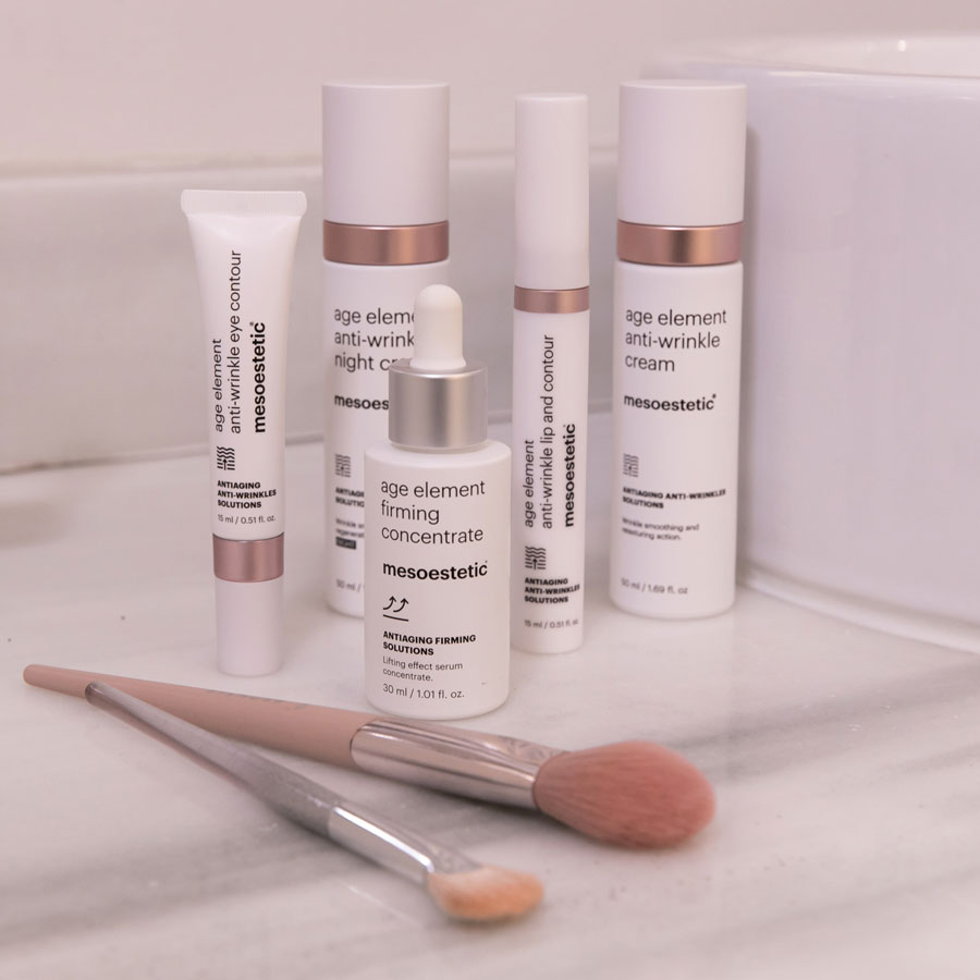 produits retails age element de mesoestetic