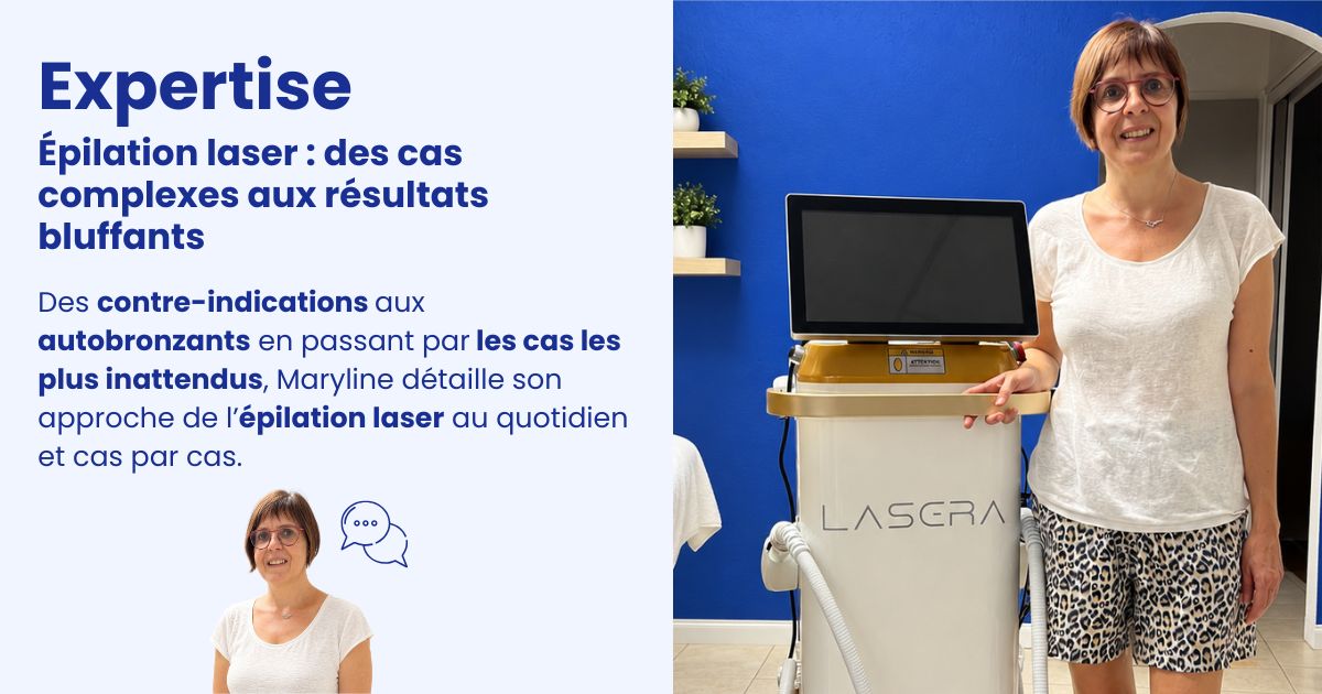 vignette expertise épilation laser diode visage et corps