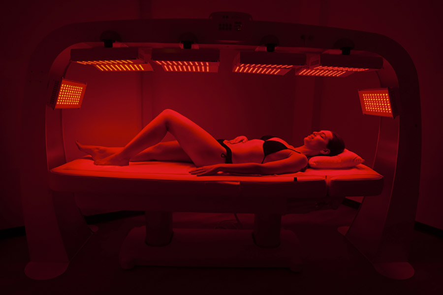 Soins par la lumière LED