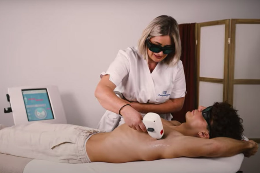 épilation laser à visée esthétique