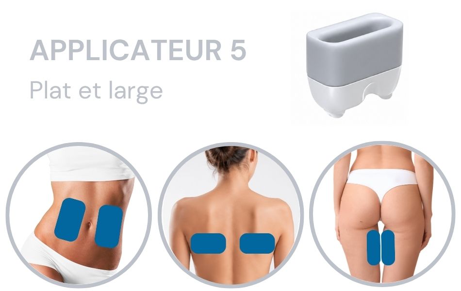 applicateur cryolipolyse abdomen dos et cuisses