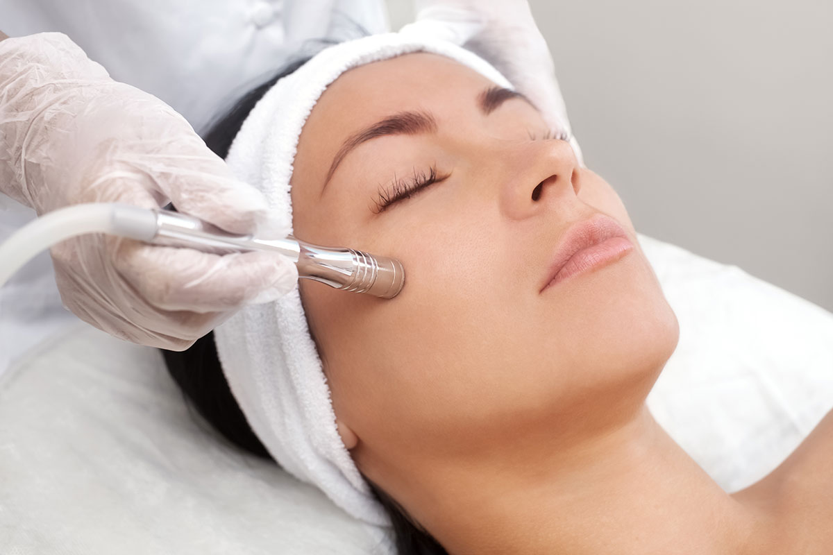 séance de microdermabrasion