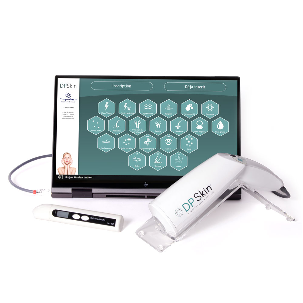 le dermoscope DPSkin et son logiciel pour réaliser des diagnostics de peau