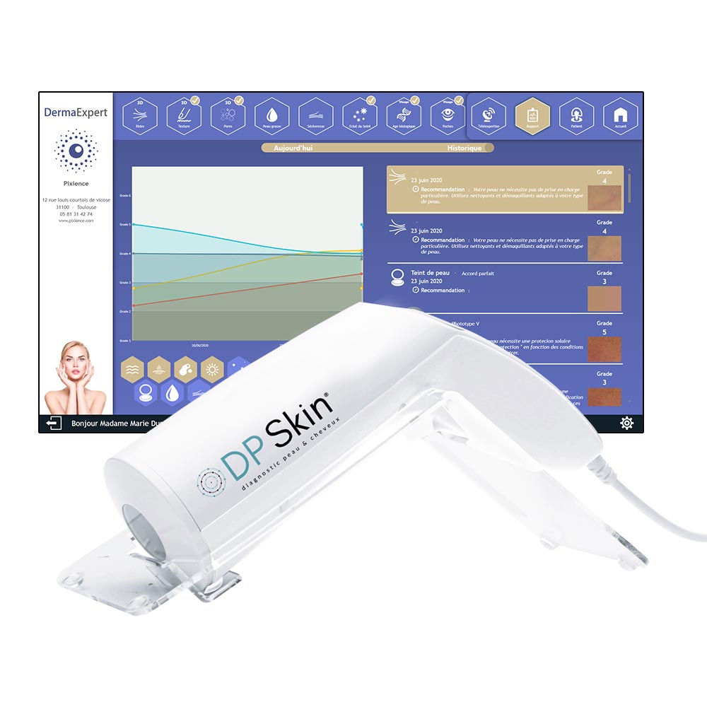 appareil diagnostic peau