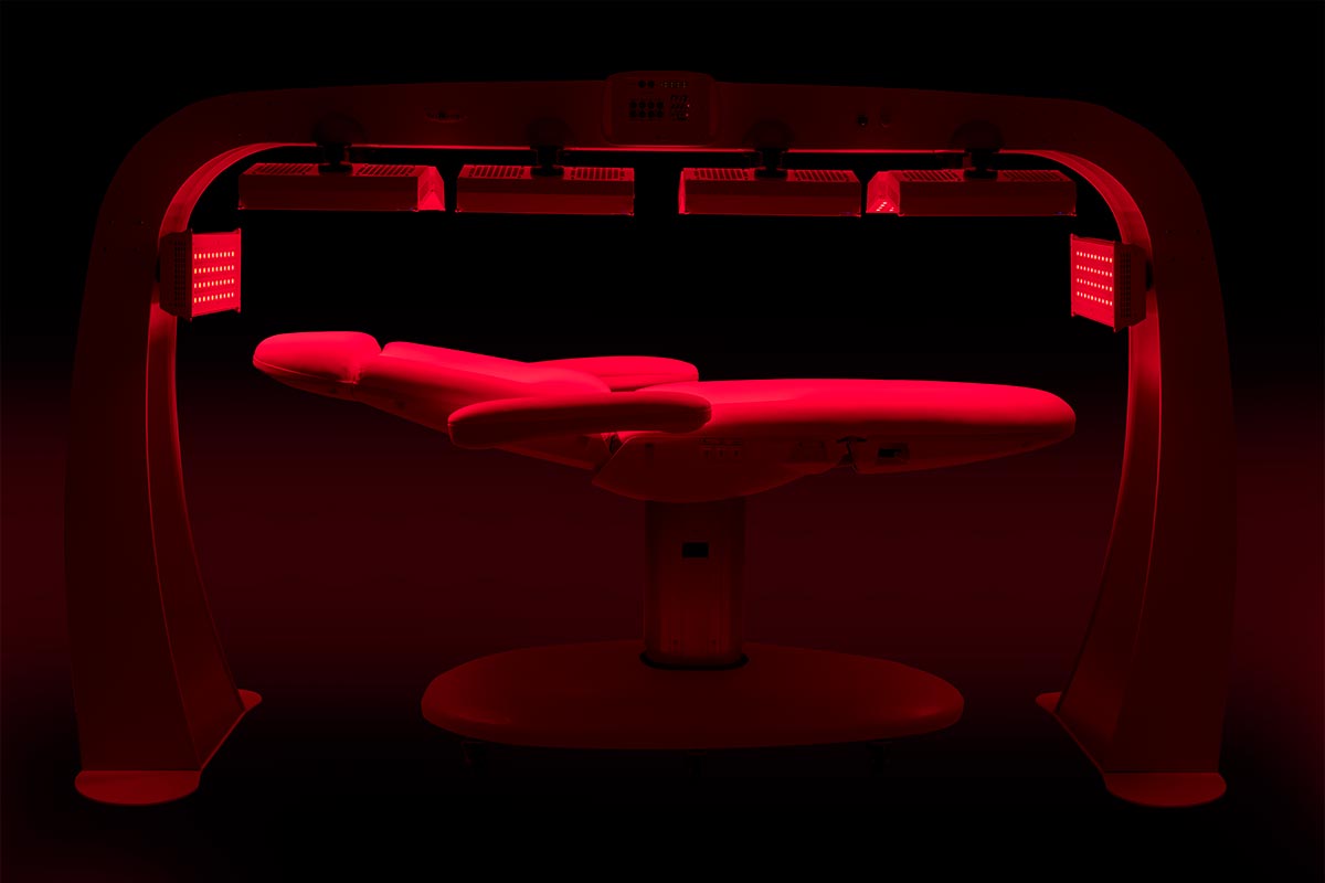 appareil led professionnel lumière rouge