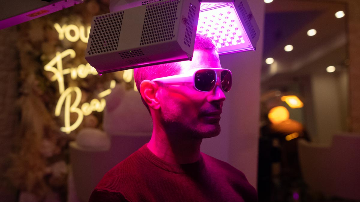 séance photobiomodulation led cheveux