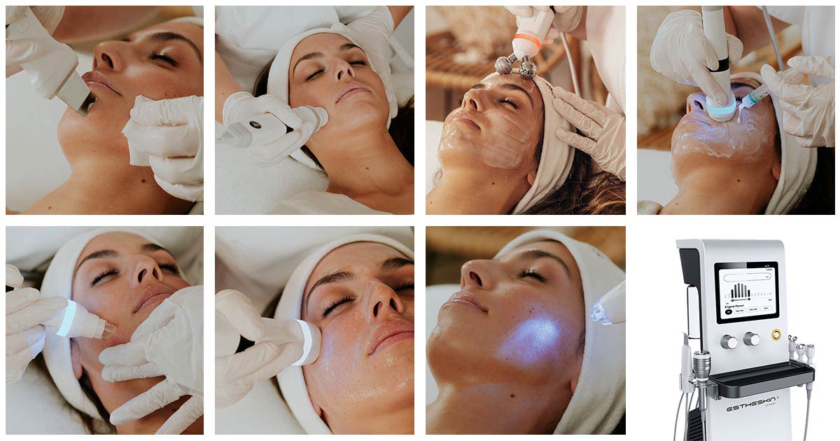 soins du visage de l'appareil professionnel multi fonction EstheSkin