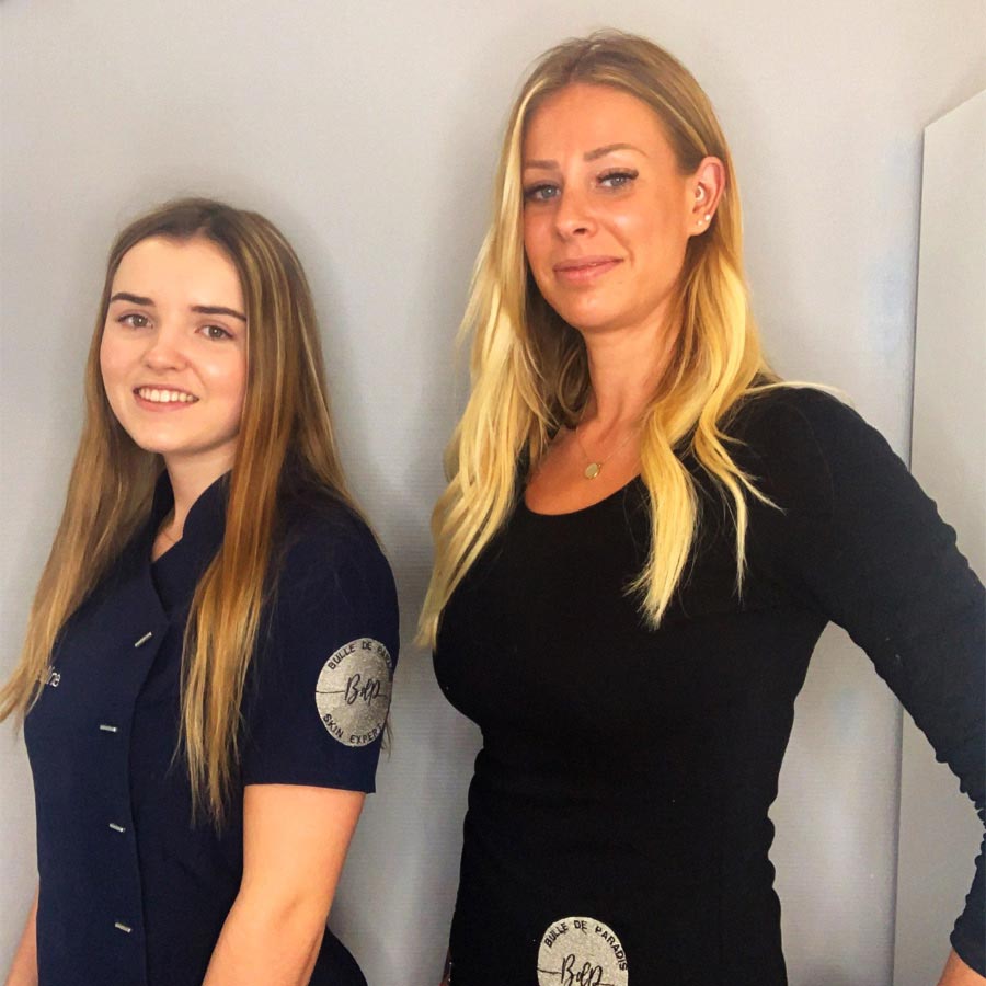 Esthéticiennes de l'institut Bulle de Paradis à Deauville