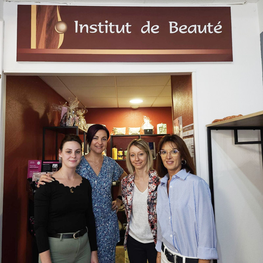 Équipe du salon esthétique Un air de coiffure 