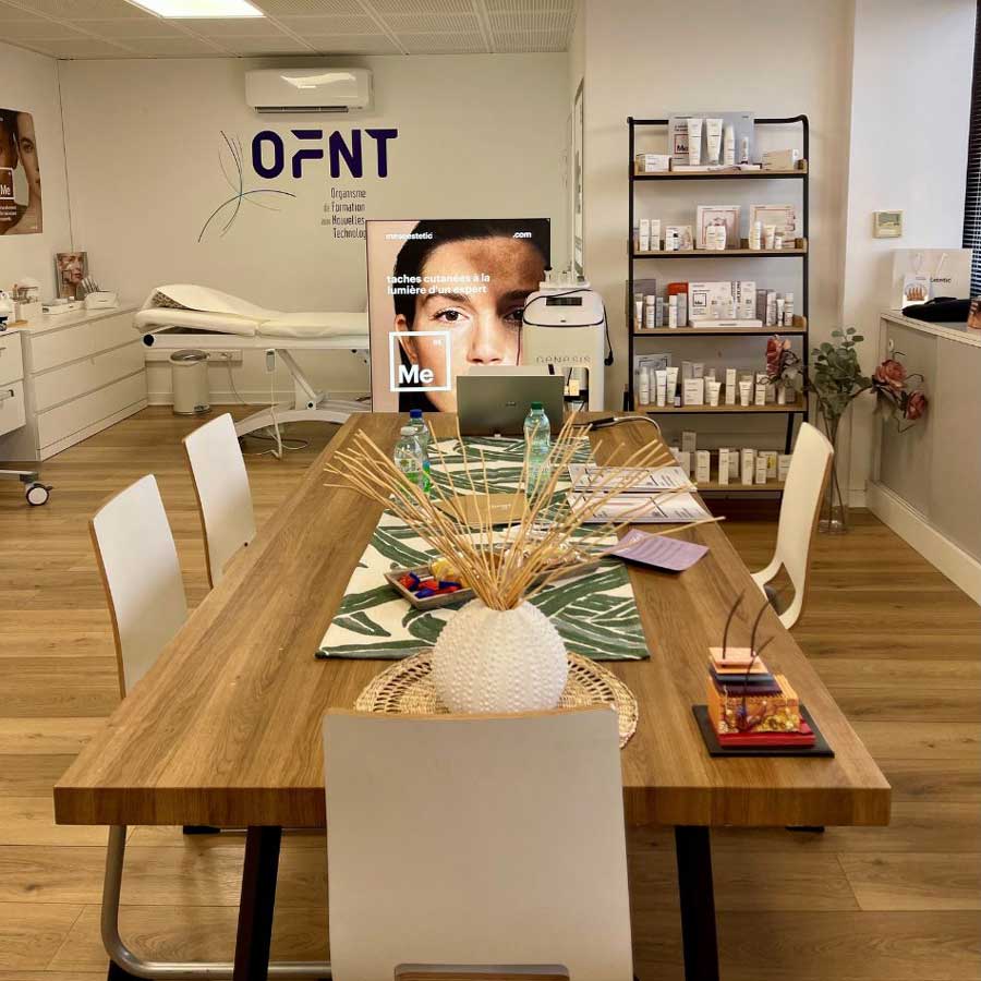 salle de formation expertise esthétique cheveux OFNT