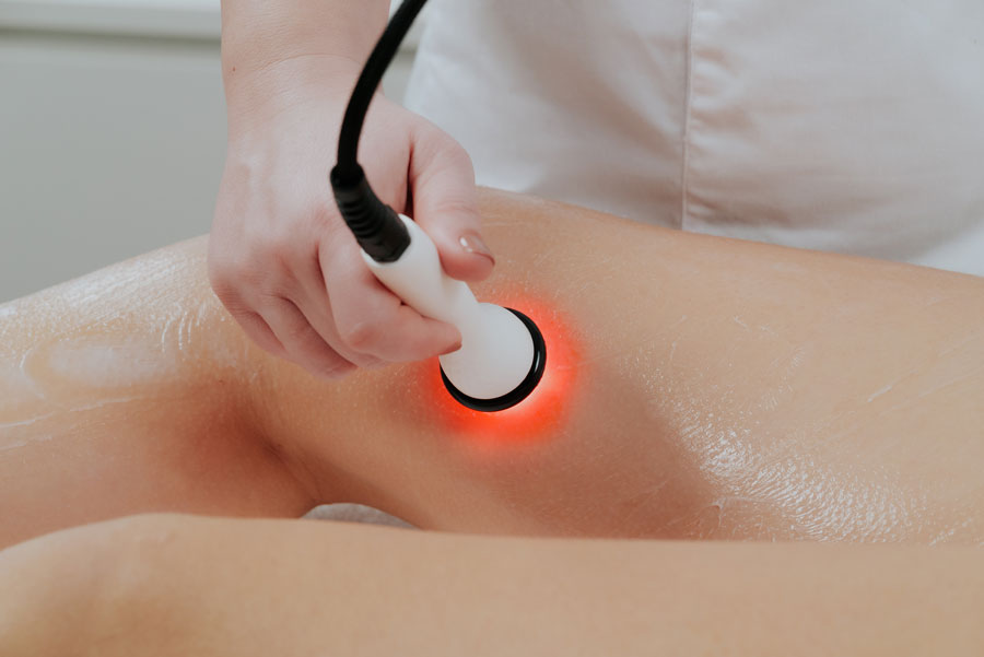soin minceur cuisses par radiofréquence et LED