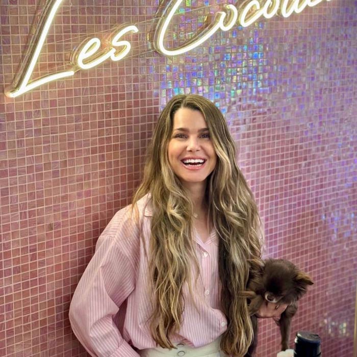 Pauline gérante de l'institut de beauté girly Les Cocottes