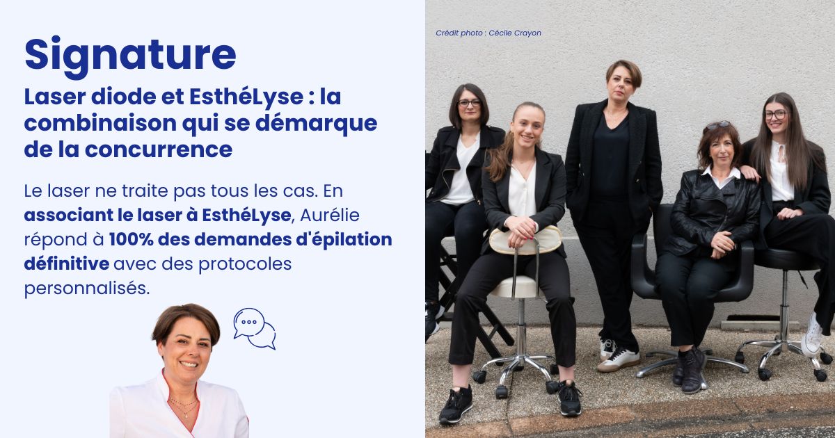vignette la signature de la prise en charge globale de l'épilation définitive laser et haute fréquence