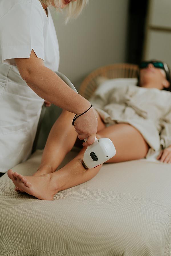 épilation jambes au laser en institut