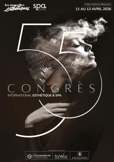 Affiche officielle Congrès esthétique et spa 2026 à Paris