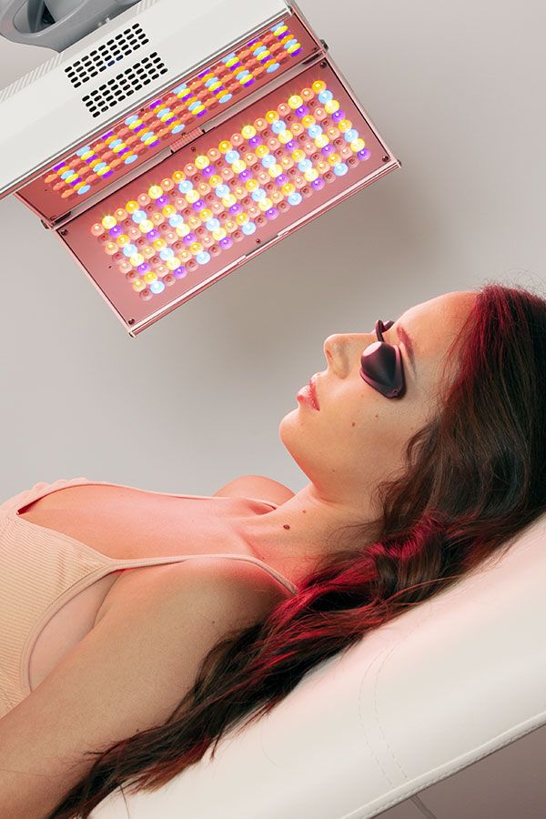 soin led visage avec EsthéLED