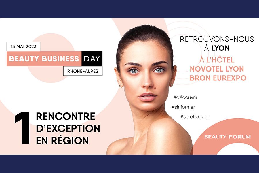 affiche Beauty Business Day Rhône-Alpes 2023