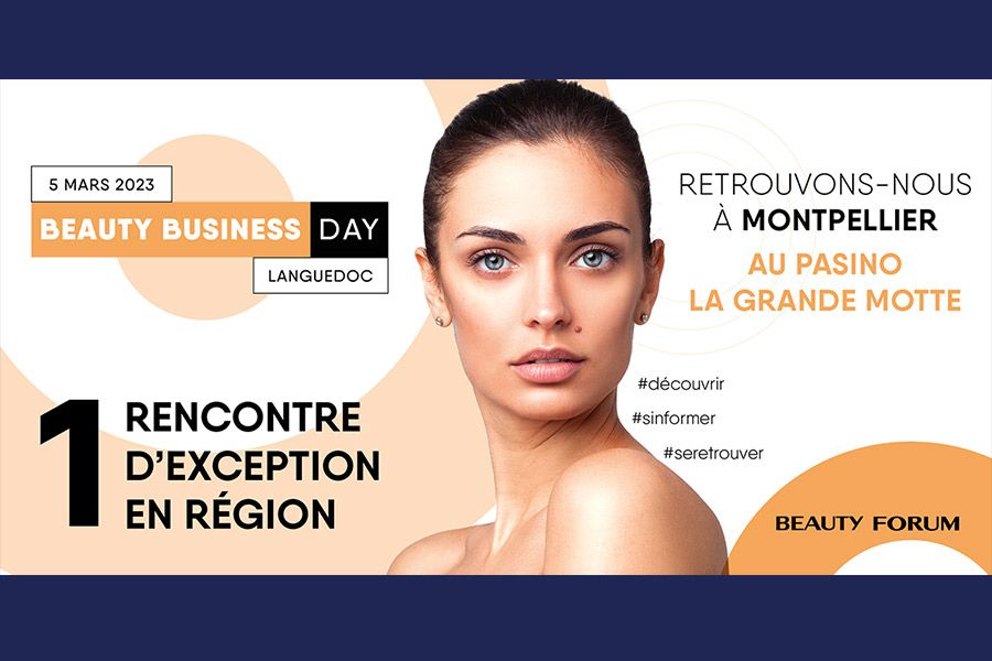 affiche Beauty Business Day Languedoc 2023